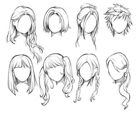 Robot Girl Oc Manga Hair How To Draw Hair Female Anime Hairstyles