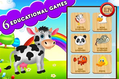 Farm Animals For Toddler Kids Education Games Apk For Android Download
