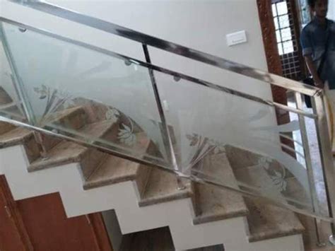 Try to avoid mistakes by ensuring that your stencil is firmly attached to the glass. Pin on Steel railing