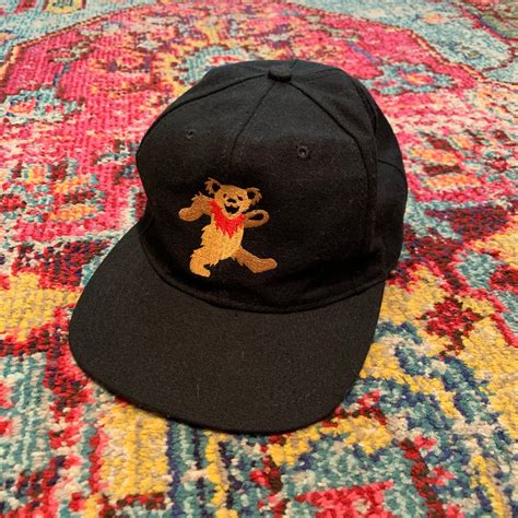 grateful dead original 1990 s vintage dancing bears hat dead hats