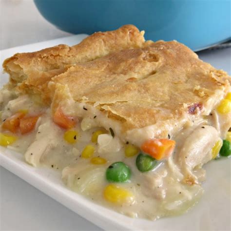 Lower the heat and simmer until the sauce is reduced. Chicken Pot Pie Casserole - Written Reality
