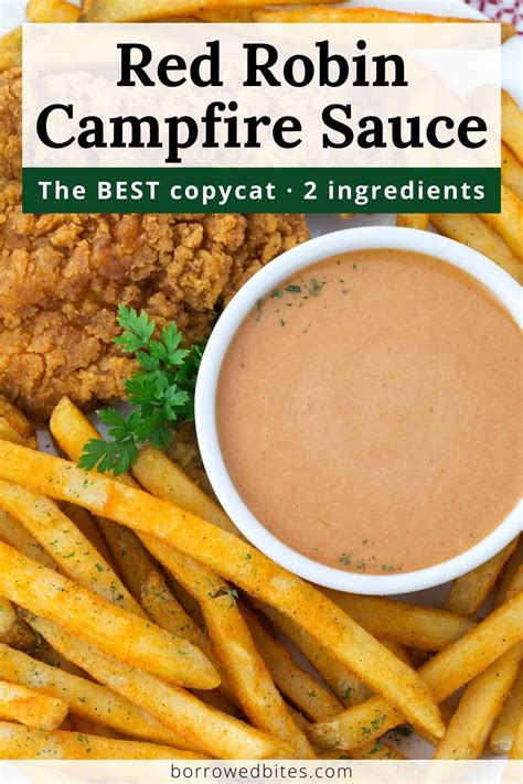 The BEST Red Robin Campfire Sauce (Perfect Copycat!) - Borrowed Bites