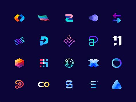 Fint Tech Logo Collection 2014 2019 By Aiste For Smart By Design On