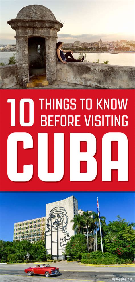 10 things to know before visiting cuba zigzag around the world