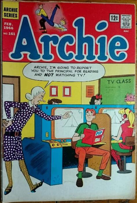 Old Vintage Feb 1966 Archie Comics Issue 161 Comic Book Etsy