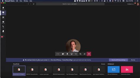 Sharing screen from iphone and showing a vedio from youtube for listeners. Microsoft Teams Meeting Share Screen - Actris Indonesian