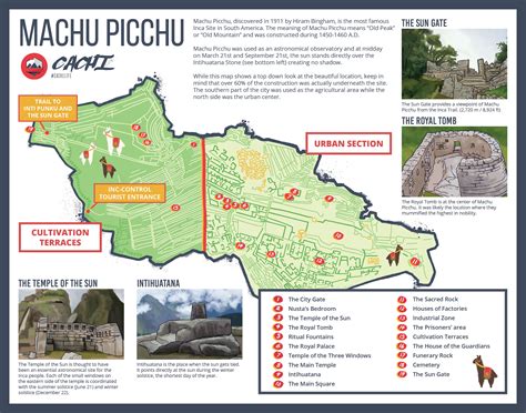 Believed to be built in the 15th century by peru's inca civilisation (by hand!) this south american icon is hard to miss. The Machu Picchu Map - Cachi Life | Peru Tours | Peru ...