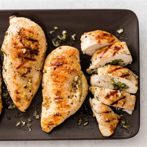 Grilled Stuffed Chicken Breasts Cooks Country Recipe
