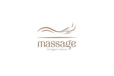 Massage Logo Massage Logo Massage Spa Logo Design