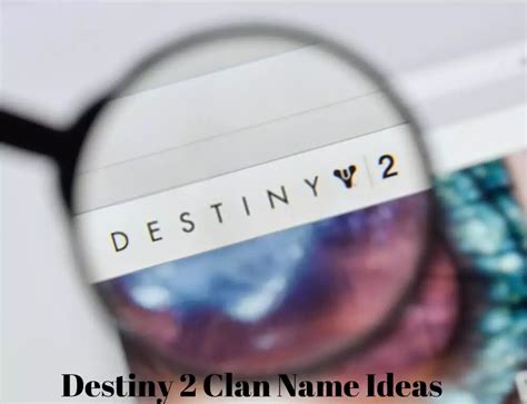 44 Destiny Clan Names To Power Up You Squad Rules Of Playing