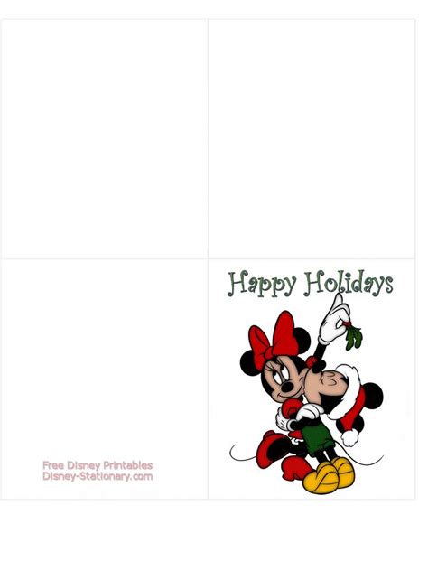 Free Printable Christmas Cards Free Printable Disney Christmas Cards