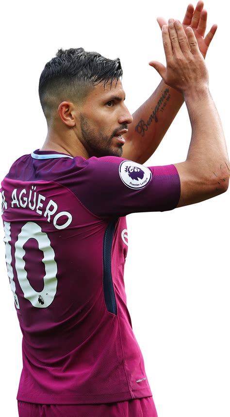 Sergio Aguero Manchester City Football Render Footyrenders