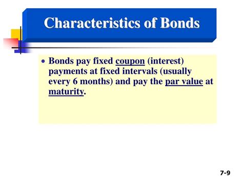 Ppt Chapter 7 Bonds And Their Valuation Powerpoint Presentation Free