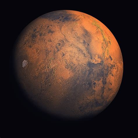 Mars has a volume of 1.6318 x 10¹¹ km³ (163 billion cubic kilometers) which is the equivalent of the gravity on mars is about 38% of earth's gravity. La planète Mars - Tête à modeler
