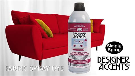 Simply Spray Upholstery Fabric Spray Paint Dye For Indoor Home Projects