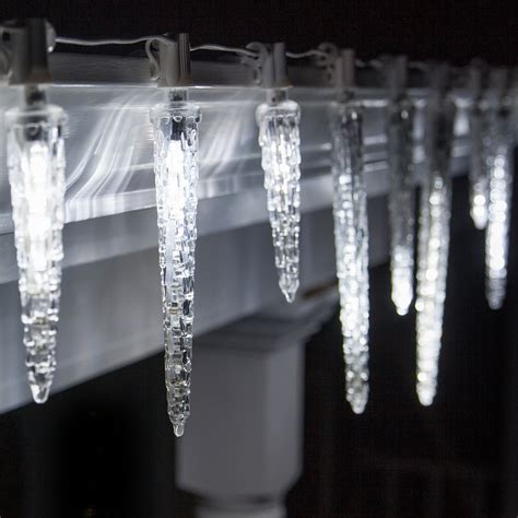 Dripping Icicle Lights Outdoor Accentuate The Aesthetic Appeal Of Your