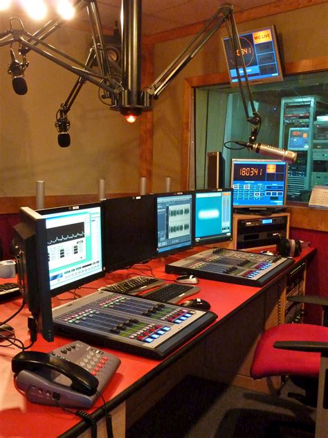 Clyde Broadcast Radio Studio Music Studio Room Radio Station Radio
