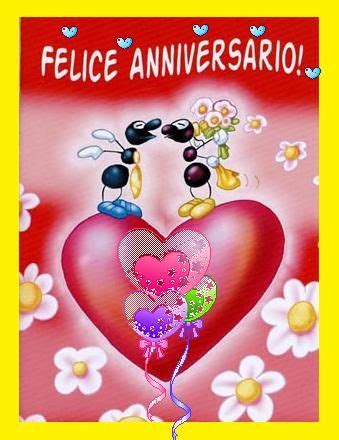 Non sai come festeggiare 40 anni di matrimonio? Gif ♥ Buon Anniversario ♥ Happy Anniversary ♥ Joyeux Anniversaire ♥ Alles Gute zum J… | Felice ...