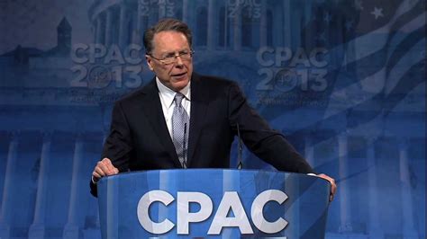 Nra Ceo And Evp Wayne Lapierre At Cpac 2013 Youtube