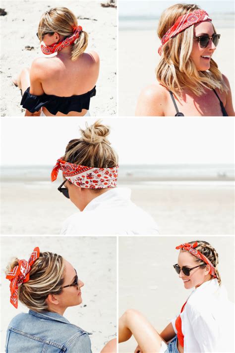 Modify is great, a new short hairstyles can bring you the energy and confidence. 5 Ways To Wear A Bandana Scarf In Your Hair | Red White ...