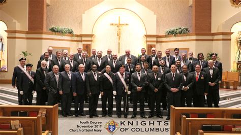 Church Hosts Knights Of Columbus Fourth Degree Ceremony Church Of