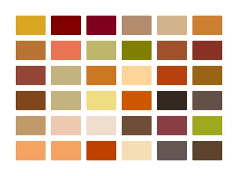 Shades Of Brown 50 Brown Colors With Hex Codes