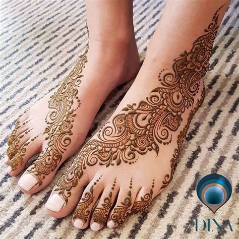 20 Gorgeous Feet Mehndi Designs That Youll Love ★★★★rish Agarwal