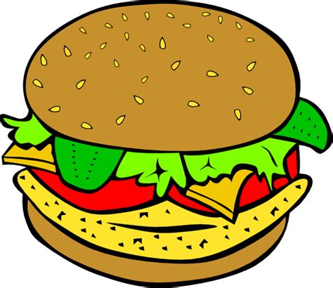 It comes in the form of the rx attribute. Chicken Burger Clip Art at Clker.com - vector clip art ...