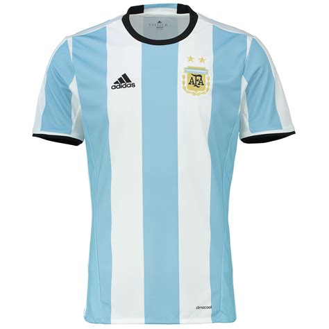 Adidas Mens Gents Football Soccer Argentina National Team Home Shirt