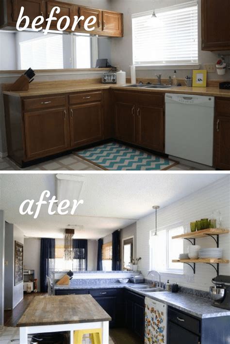 In conclusion, this kitchen remodel before and after idea is perfect for any activities including cooking or even hosting friends. Our Kitchen Before & After Photos - A Look Back // Love ...