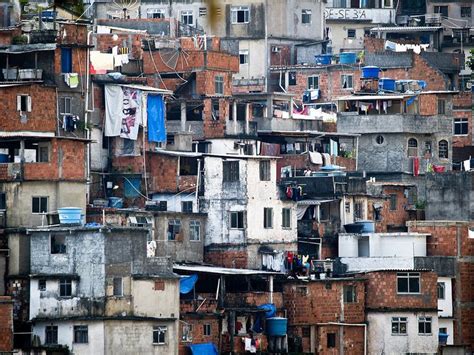 Rocinha Favela Rio Shanty Town Slums Town Drawing Building Art