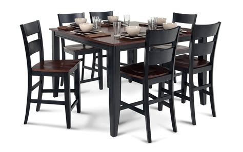Black 7 Piece Dining Room Set Amazon Com 7 Pc Kitchen Table Set With