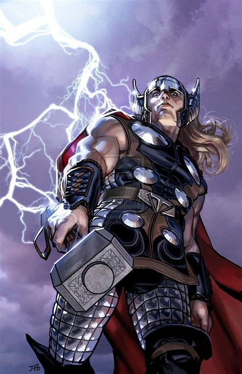 Thor Suggests That You Stay Down By Joopadoops Thor Comic Art Thor