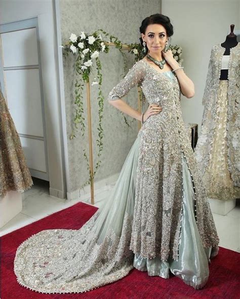 The wedding collection line for latest indian brides dress 2019 incorporates the. Indian Pakistani Bridal Anarkali Suits & Gowns Collection ...