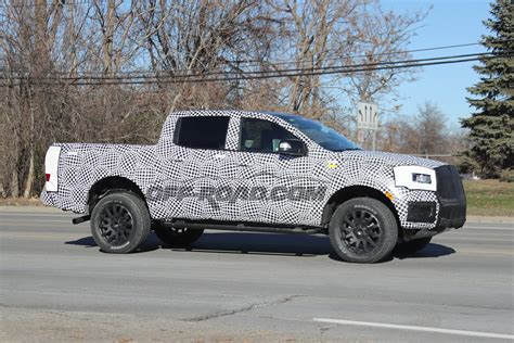 2019 Ford Ranger Fx4 Caught In Its Production Body Off Blog