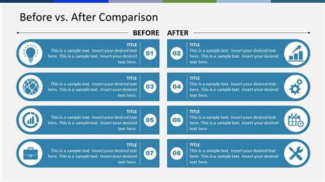Before After Comparison Powerpoint Slidemodel