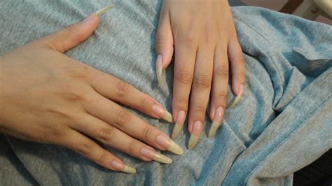 Natural Long Nails Uñas