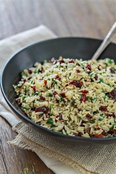 Sun Dried Tomato Spinach Rice Pilaf Good Life Eats