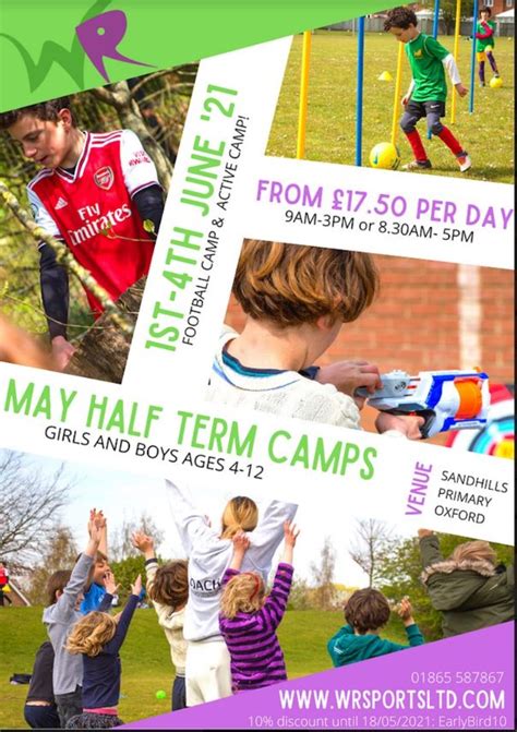 Summertown Stars Afc Wr Sports Half Term And Summer Camps