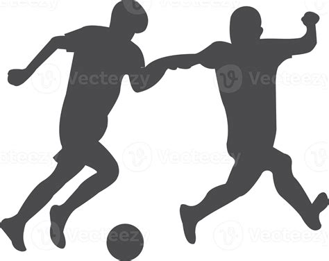 Football Player Team Silhouette Png 22118998 Png