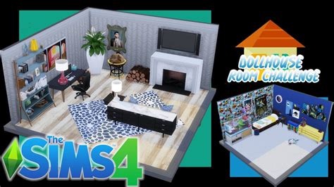 Dollhouse Challenge🏡 The Sims 4 Speed Build Youtube