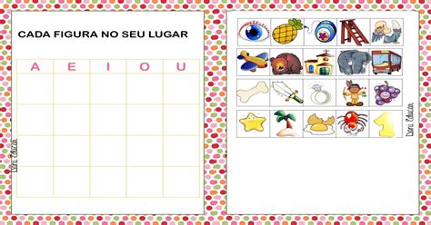 Jogo Das Vogais Para Imprimir Alfabetização Infantil — SÓ Escola A62
