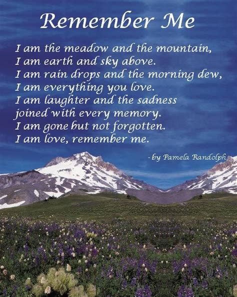 A Poem Written In Front Of Mountains And Flowers