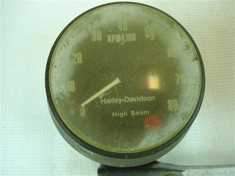 Harley Ironhead Sportster Gauge Cluster Set Speedometer Tachometer