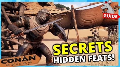 Conan Exiles Ps4 Secrets Hidden Feats Special Armors Weapons Build