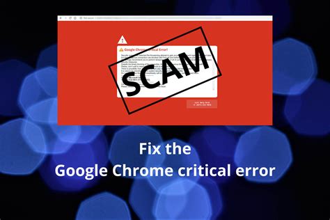 Fix Google Chrome Critical Error Red Screen 2021 Guide