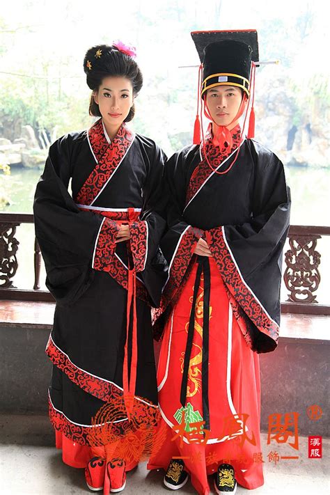 Zhou Qin Han Dynasties Wedding Clothes Pakaian Pernikahan Warna Pakaian