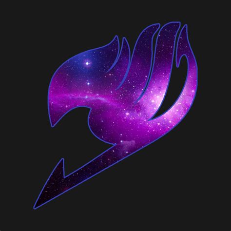 Fairy Tail Galaxy Universe Guild Symbol Purple Anime And