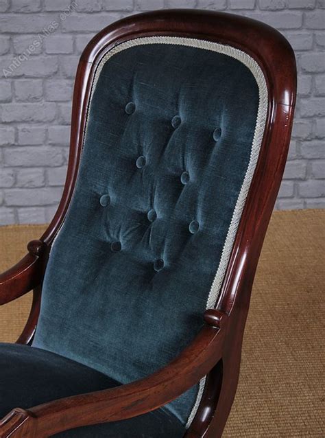 A set of eight georgian mahogany hepplewhite dining room chairs. Mahogany Nursing Rocking Chair C.1860. - Antiques Atlas
