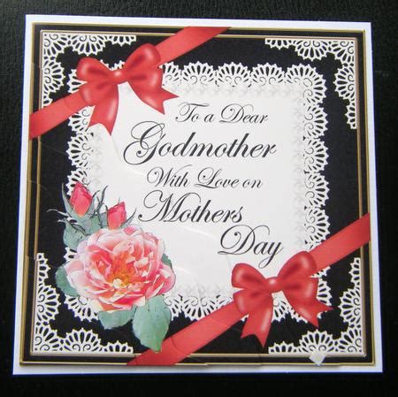 It is a day to applaud and appreciate the love, care and support of your mom, grandma, godmother or someone you. Godmother Mothers Day Rose and Lace Wavy Corner Side Stacker - Photo by Charlies Angel